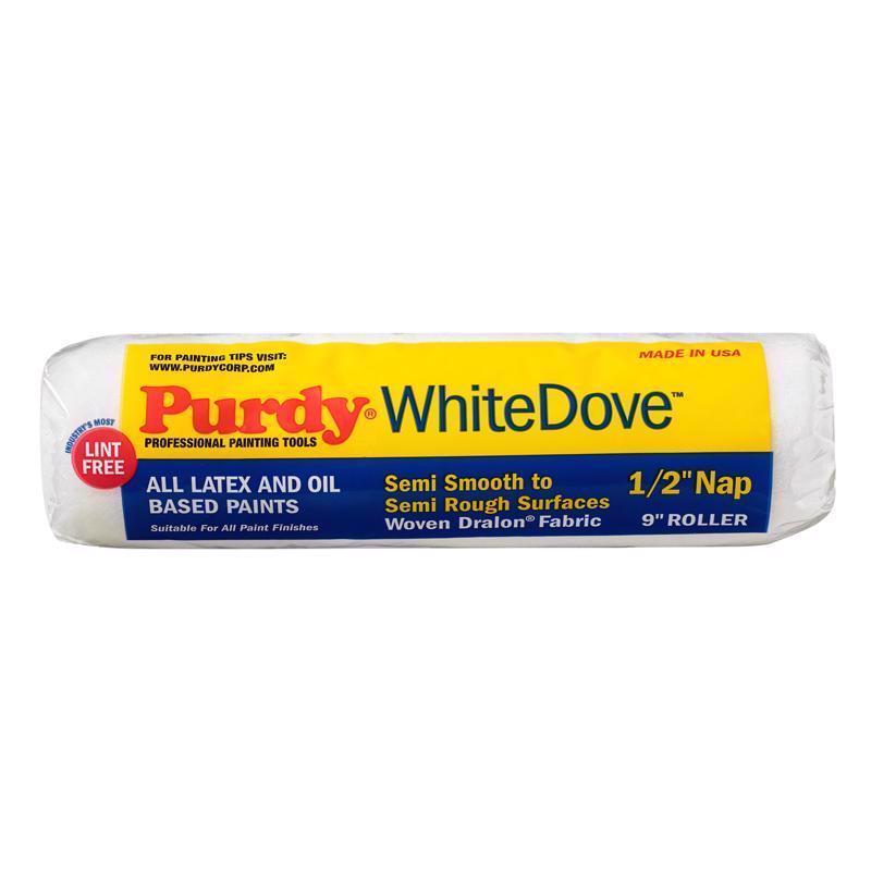 Purdy 144670093 White Dove Roller Cover, 9 inch x 1/2 inch nap
