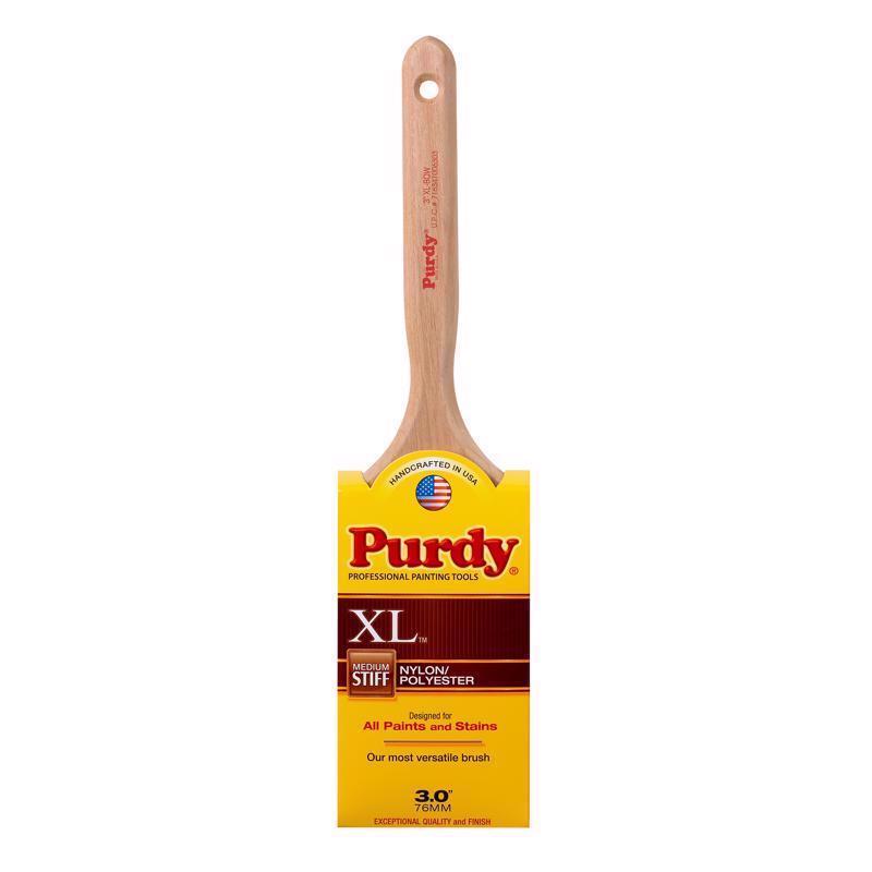 Purdy 144064330 XL Series Bow Flat Sash Paint Brush, 3 inch