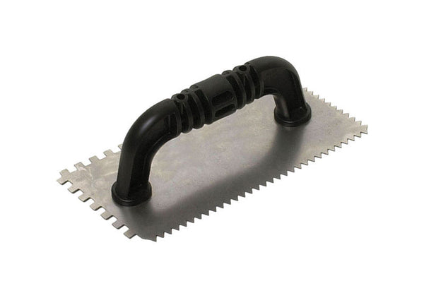 Marshalltown Ntch Trowel-1/4'' SQ & 1/4 X 3/16 V 207
