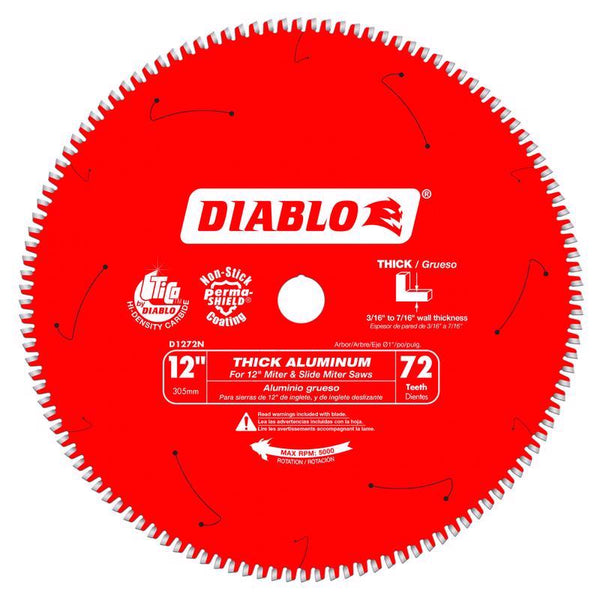 Freud 12 X 72 Diablo NF CSB 1 BORE D1272N