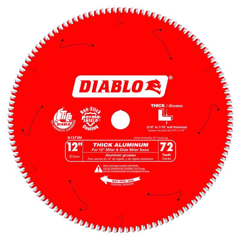 12 X 72 Diablo NF CSB 1 BORE