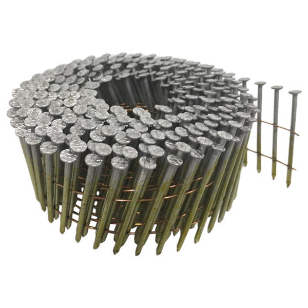 Metabo HPT Siding Nails | 2 in. x .092 in. | Wire Coil, Smooth Shank | Electro-Galvanized | 3,600 Count | 13333HPT