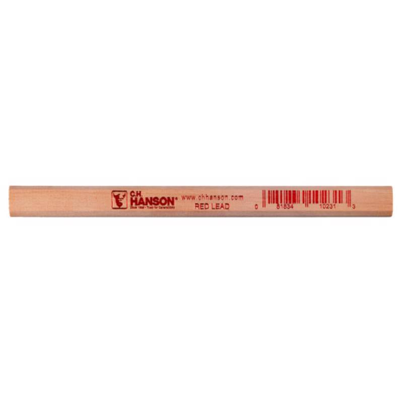 CH Hanson 10231 Red Lead Carpenter's Pencil (72pk)