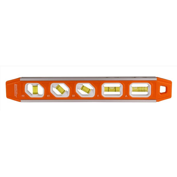 Johnson 1422-1200 Magnetic Aluminum Torpedo Level, 12'', Orange