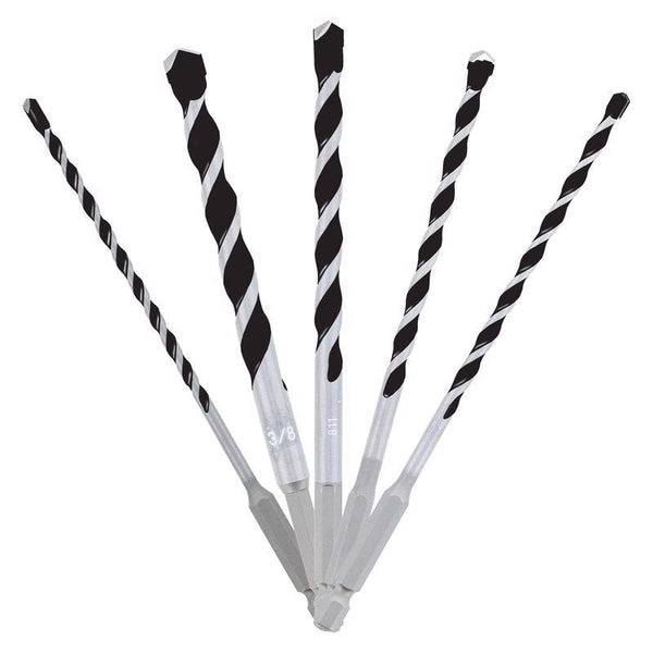 Diablo 5 pc Multi-Material Carbide Tipped Hammer Drill Bit Set (5-Piece) DMAMM1190-S5
