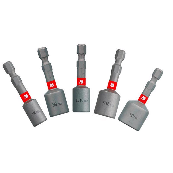Freud Diablo DNTSS-S5 1-7/8 in. Magnetic Nut Setter Assorted Pack (5-Piece)