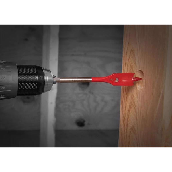 Diablo Spade Bit for Wood - Speed-TIP Design - 7/8" Diameter, 16" Length, 1/4" Hex Shank - DSP3050