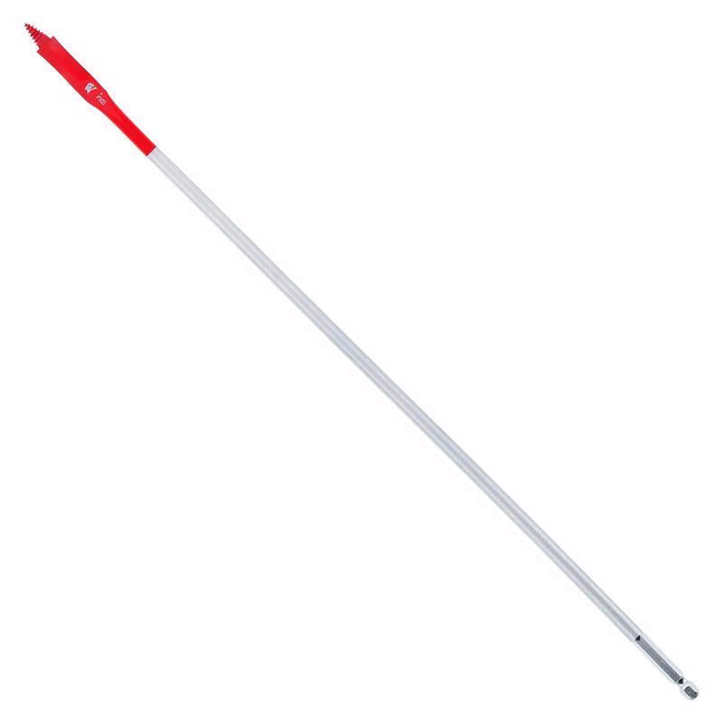 Diablo Spade Bit for Wood - SPEED - Tip Design - 3/8" Diameter, 16" Length, 1/4" Hex Shank - DSP3010