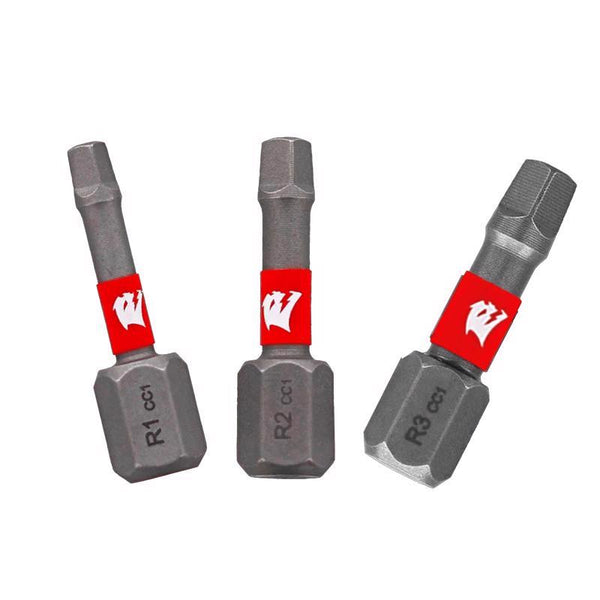 Diablo DSQV1-S3 1 in. Square Drive Bit Assorted Pack (3-Piece)