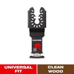 Diablo by Freud DOU125JBW 1-1/4 in. Universal Fit Bi-Metal Oscillating Blade for Clean Wood