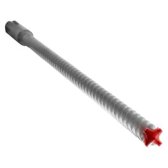 Diablo Rebar Demon SDS-Max 4-Cutter Full Carbide Head Hammer Drill Bit with Tri-Metal Fusion Welding - 5/8" Diameter, 13" Length, 8" Working Length - DMAMX1090