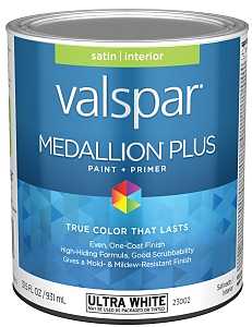 Valspar Paint&Primer INTR SAT UW QT 028.0023002.005