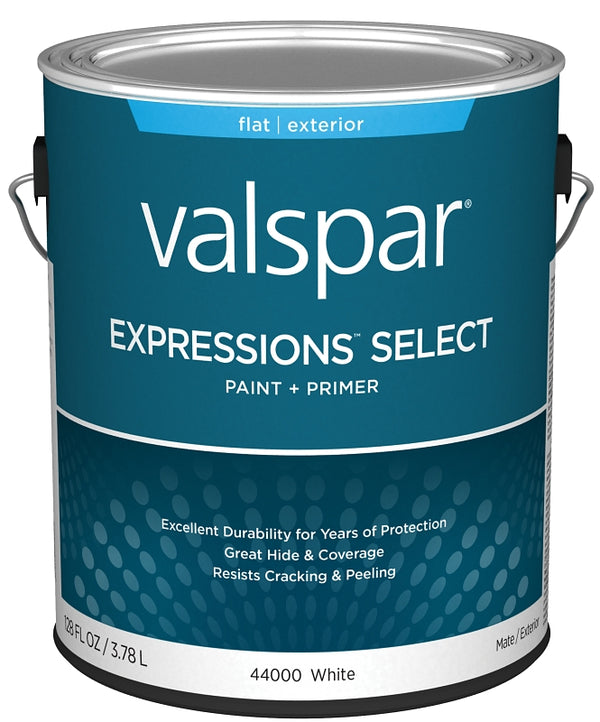 Valspar Paint&Primer EXTER FLT WHT GAL 028.0044000.007