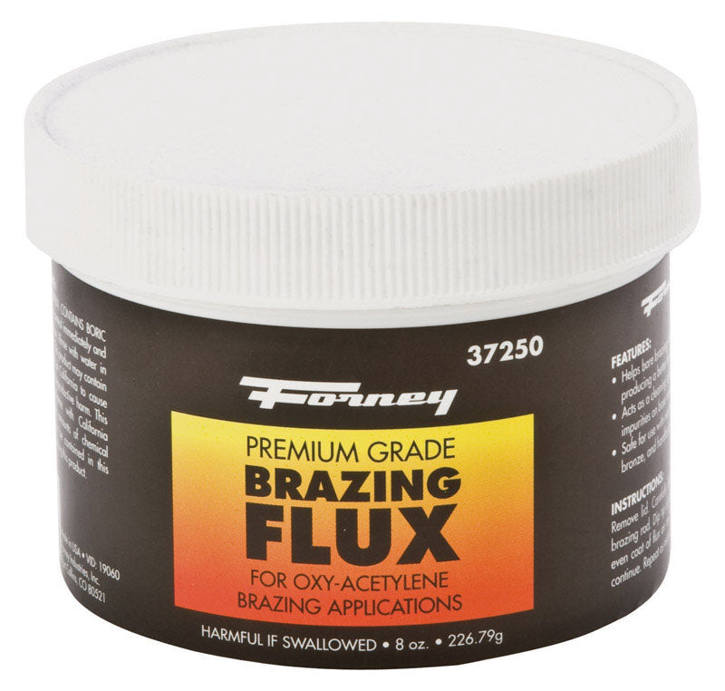 Forney 37250 Brazing Flux, 8-Ounce Tub