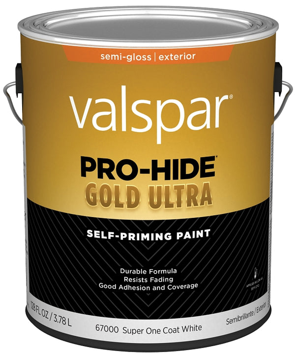 Pro-Hide Gold Ultra Valspar Paint EXTER SG SUPR WHT GAL 028.0067000.007