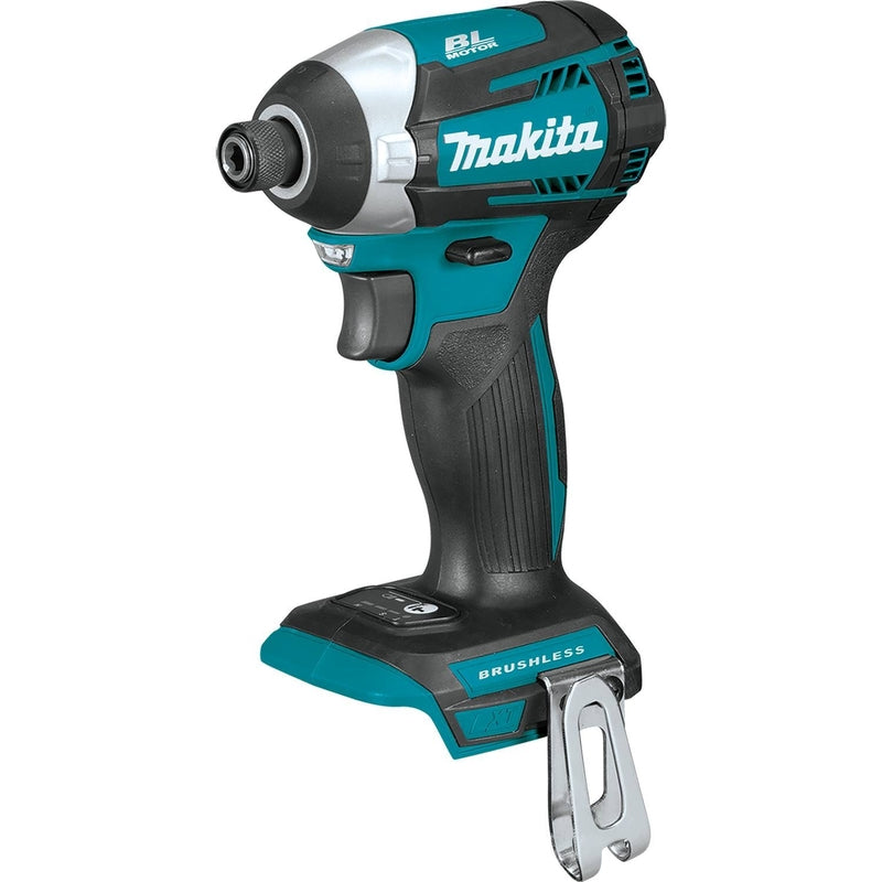 Makita XDT14Z 18V LXT Lithium-Ion Brushless Cordless Quick-Shift Mode 3-Speed Impact Driver, Tool Only,