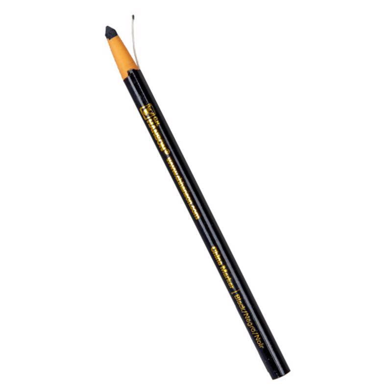 C.H. Hanson 6.8 in. L x 0.3 in. W China Marker Black Plastic 12 pc.