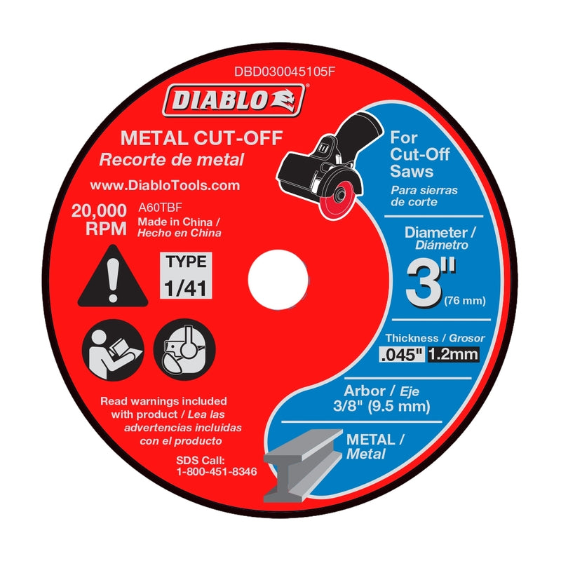 Freud DB 3 X .045 X 3/8 MT CO T1 5PK