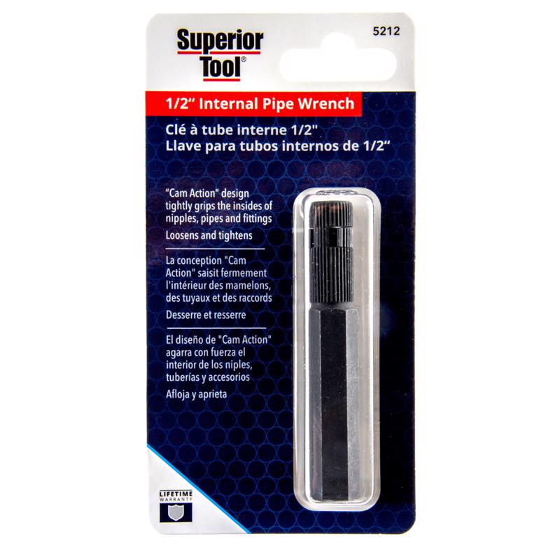 Superior Tool 05212 1/2" Internal Pipe Wrench