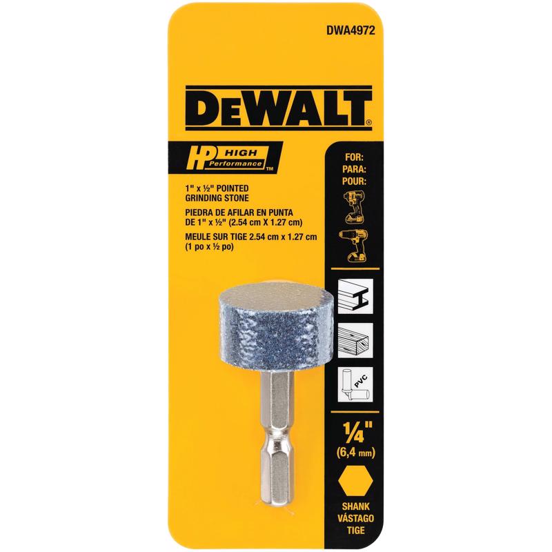 DEWALT DWA4972 Aluminum Oxide 1" x 1/2" Hp Grinding Pt