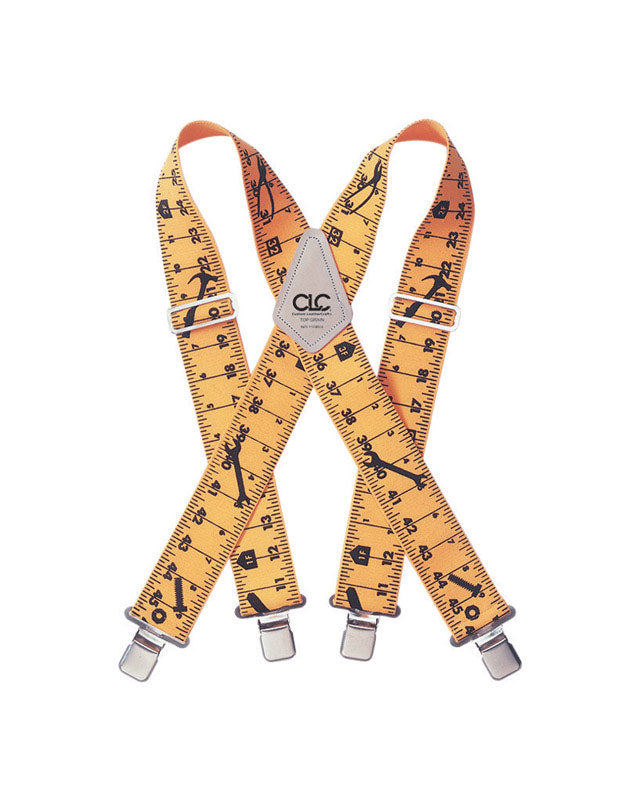 CLC Work Gear 110RUL 2" Ruler Heavy Duty Elastic Suspenders