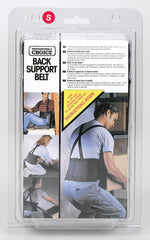 Custom Leathercraft 5000S Elastic Back Support Belt Fits Waists, 28-Inch to 32-Inch, Small, Black