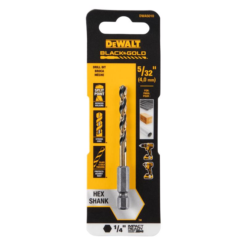 5/32IN BLACK AND GOLD IR DRILL BIT