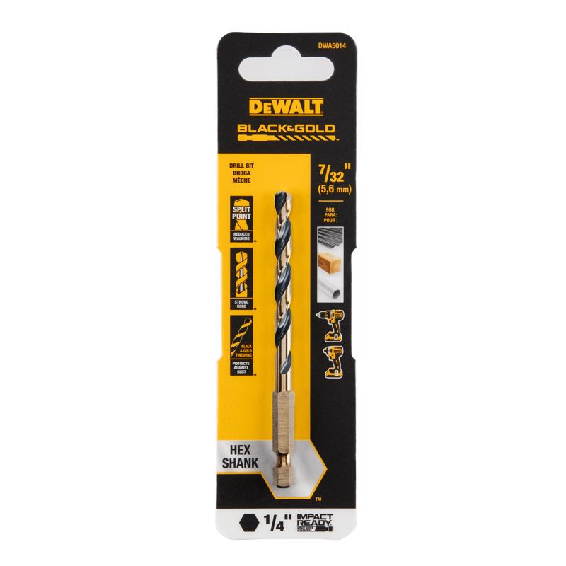 7/32IN BLACK AND GOLD IR DRILL BIT
