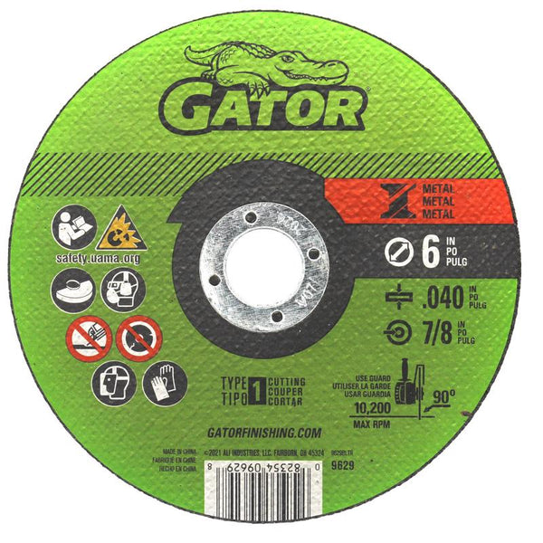 Ali Ind. Metal Abrasive Cut-Off Wheel 9629