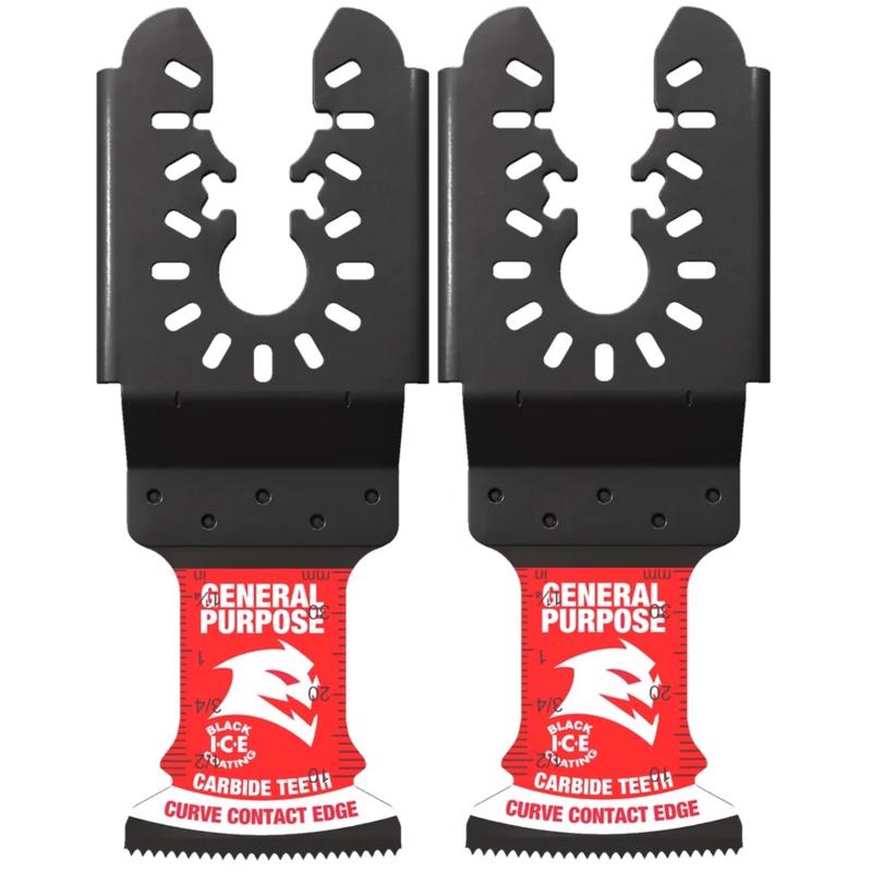 Diablo DOU125CGPP2 Oscillating Blade Set Amped Demo Demon 1.25" W Carbide General Purpose