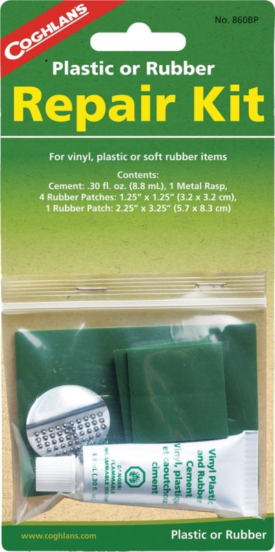 Coghlan's Plastic & Rubber Repair Kit 860BP