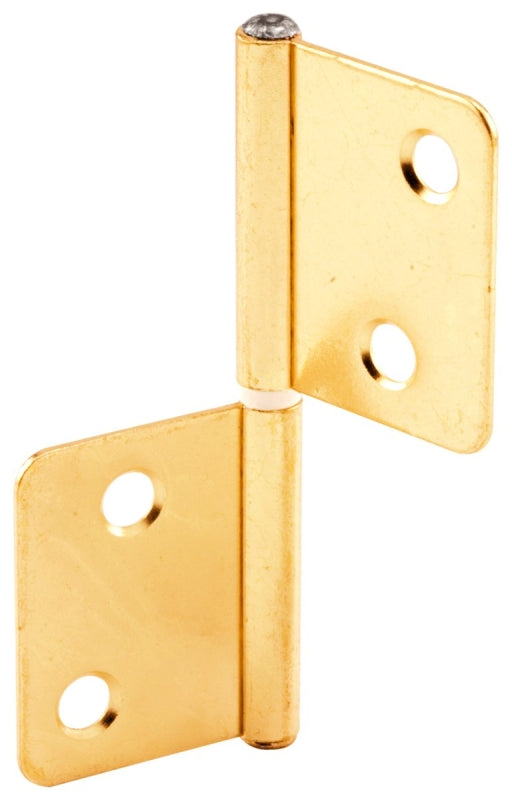 Prime-Line Products N 7025 Bi-Fold Door Hinge, Brass Plated Steel