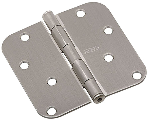 NATIONAL MFG/SPECTRUM BRANDS HHI N830-243 Door Hinge, 4-Inch, Satin Nickel