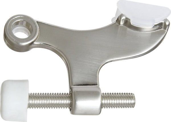 National Hardware N830-255 SPB227 Hinge Pin Door Stop in Satin Nickel