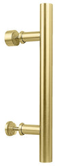 National Hardware N700-102 Madison Pull, Brushed Gold, 12"