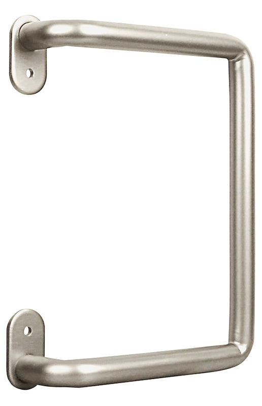National Hardware N700-104 Interior Sliding Barn Door Hardware Troy Pull, 8 in, Satin Nickel