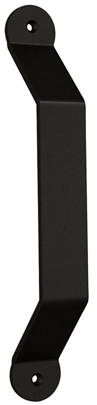 National Hardware N700-108 Interior Sliding Barn Door Hardware Charleston Pull, 10 in, Matte Black