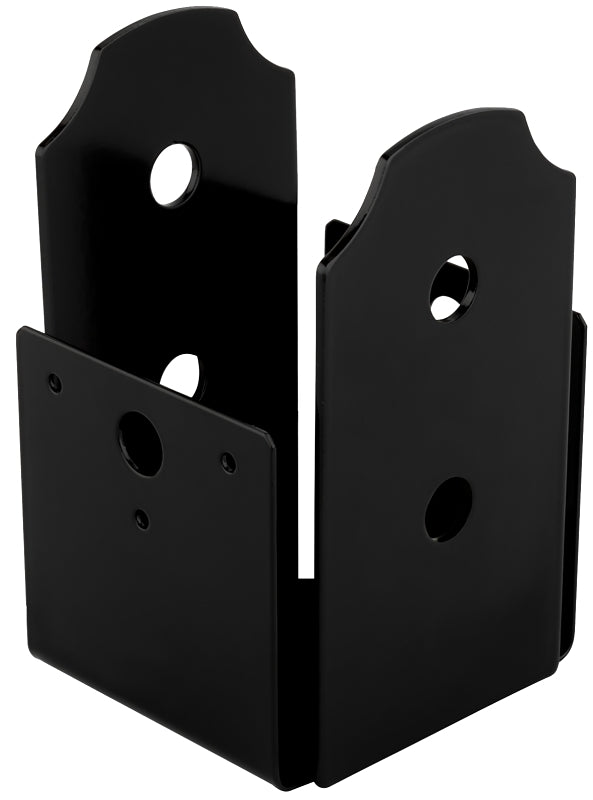 National Hardware N800-010 post base, black