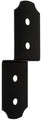 National Hardware N800-024 Decorative Joist Tie Outdoor Reinforcement Hardware Accents Brackets and Bracers for Pergolas Gazebos Garden Arches and Raised Garden Beds, 1 1/2 X 3 X 10, Hartley, Black, 8