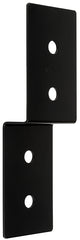 National Hardware N800-204 Decorative Joist Tie Outdoor Reinforcement Hardware Accents Brackets and Bracers for Pergolas Gazebos Garden Arches and Raised Garden Beds, 1.5 X 3 X 10, Indio, Black, 8