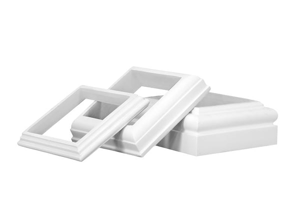 Dixie Pacific 6" Sq F/G Cap/Base Set 8048060602