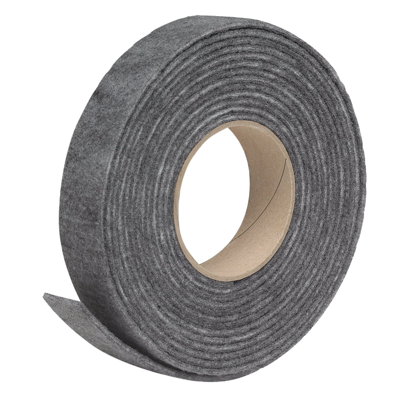 Frost King S214/17H Felt Weather-Strip 1-1/4-Inch by 3/16-Inch by 17-Feet, Grey, 1, Grtay|Grays