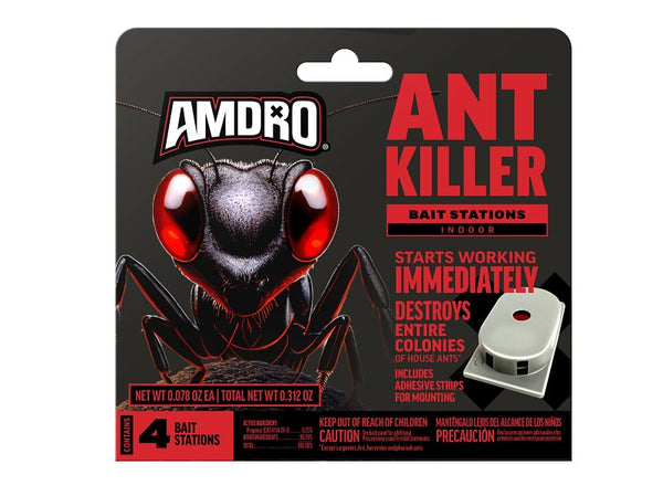 Amdro Ant Killing Bait Indoor Stations, No Size, None 100531827
