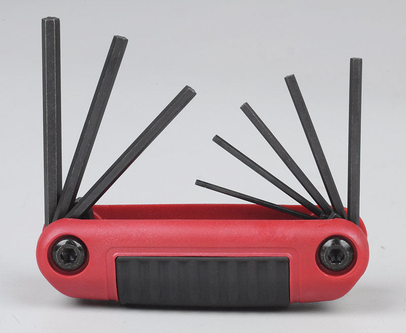 EKLIND 25912 Ergo-Fold Fold-up Hex Key allen wrench - 9pc set SAE Inch Sizes .050-3/16