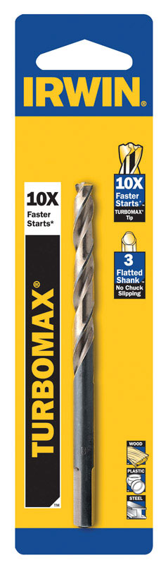 Turbomax High Speed Steel Drill Bits - 1/8" turbomax drill bit [Set of 10]