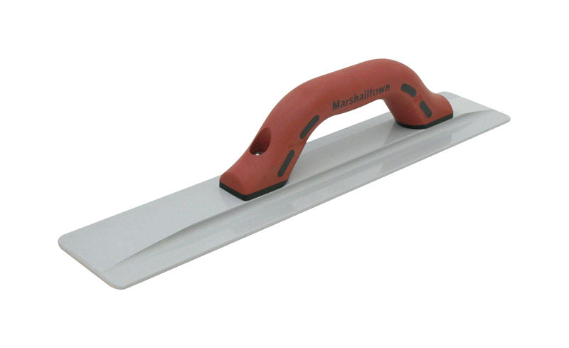 MARSHALLTOWN 16 Inch Beveled End Magnesium Hand Float, Concrete, 20 Inches, DuraSoft Handle, Cast Magnesium Blade, Made in the USA, 145D