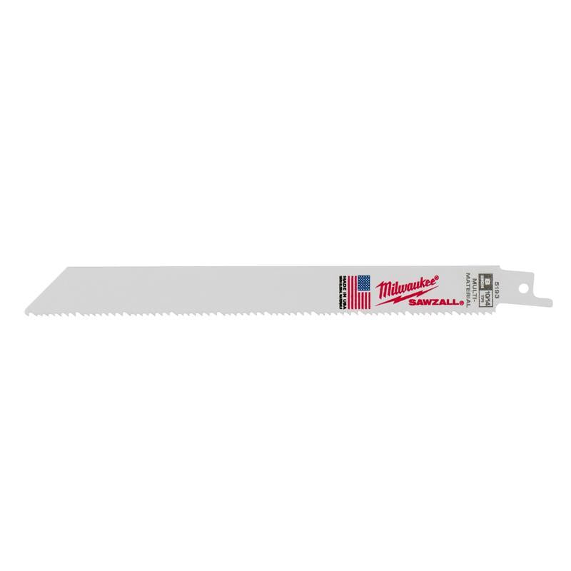 8" 10/14 TPI Supersawzall (495-48-00-5193) Category: Reciprocating Saw Parts and Accessories