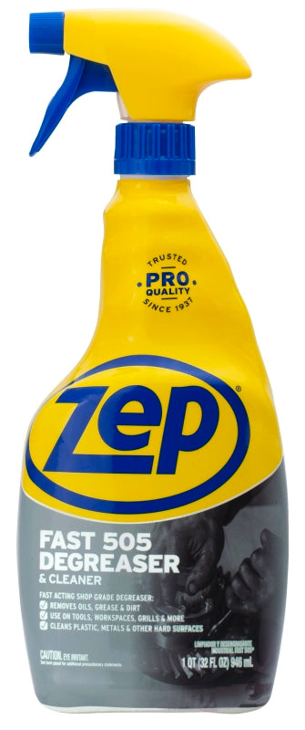 Zep ZU50532 Fast 505 Cleaner and Degreaser 32 Ounces, 32 Fl Oz, clear
