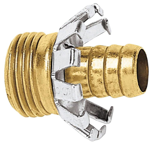 Gilmour 1/2-Inch Brass Male Coupler C12M 801224-1001
