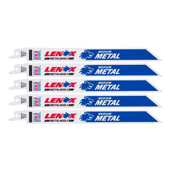Lenox 20578818R Reciprocating Saw Blade, 3/4 in W, 8 in L, 18 TPI